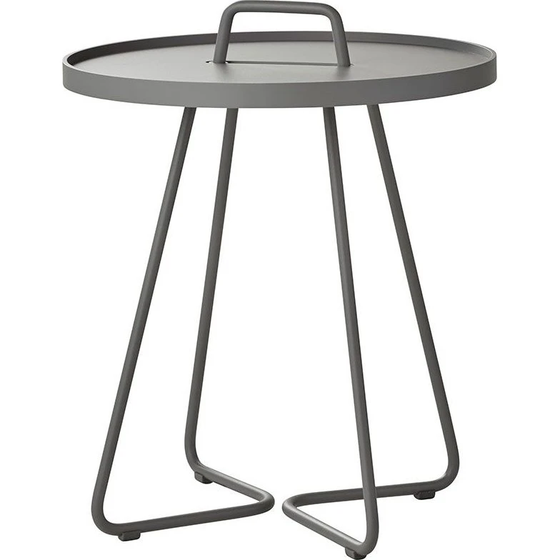 Cane-line On The Move sidebord, 44 cm, Light grey