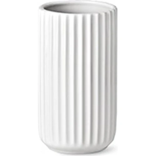 Lyngby Vase i hvid porcelæn - 20 cm