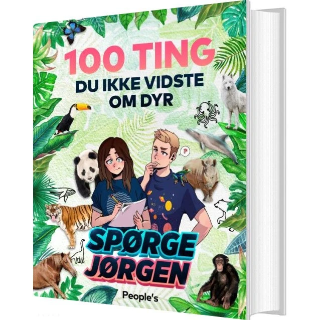 100 ting du ikke vidste om dyr – Børnebog (hardcover)