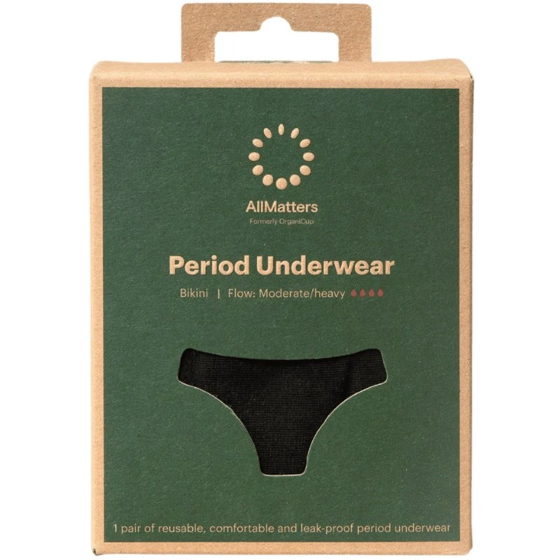 AllMatters Menstruationstrusser Bikini XS - Moderate/Heavy