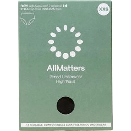 AllMatters Menstruationstrusse High Waist XXS Light/Moderate