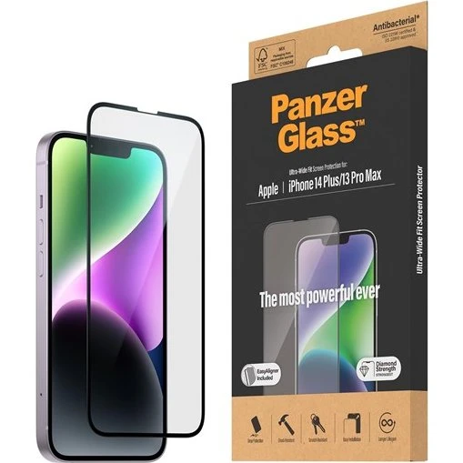 PanzerGlass Skærmbeskytter til iPhone 14 Plus & 13 Pro Max