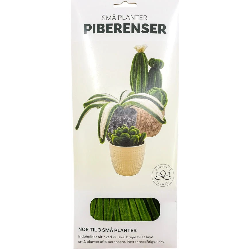 Piberenser Sukkulent Planter - 3 stk.