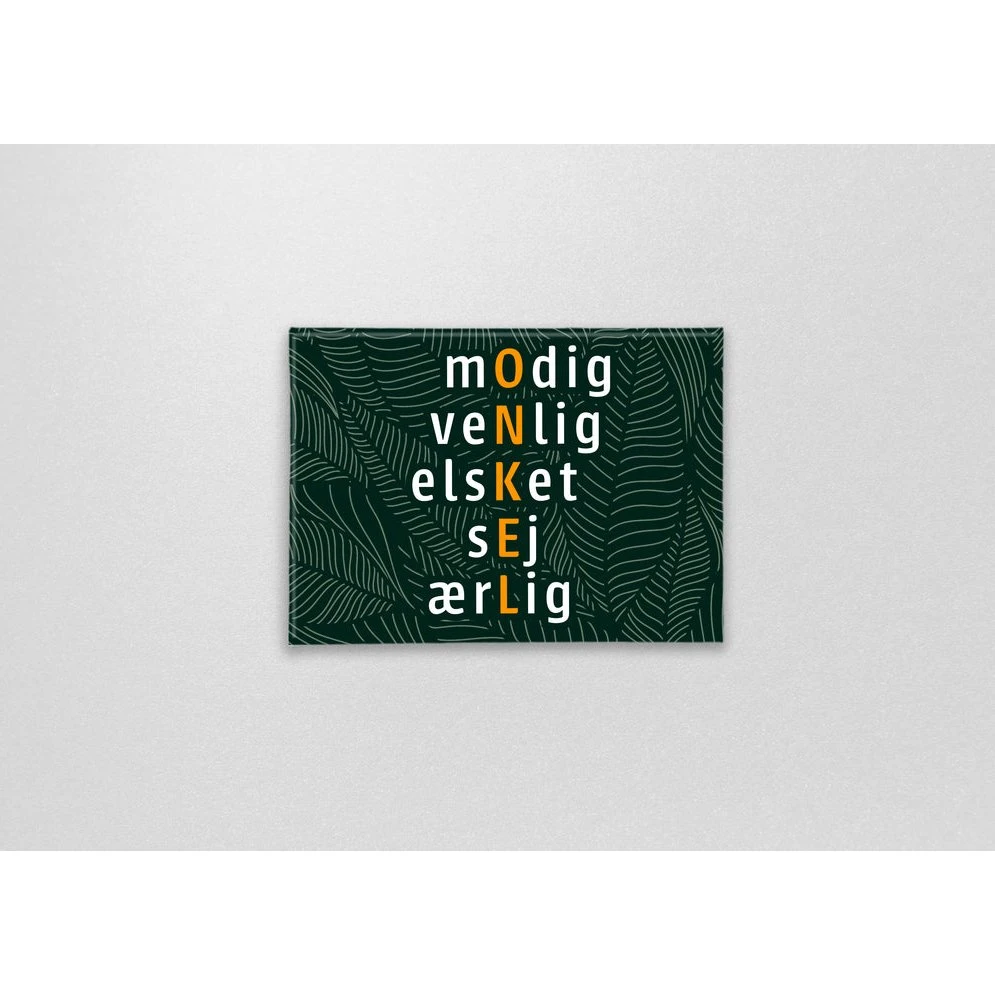 Magnet med citat: Onkel, du er fantastisk