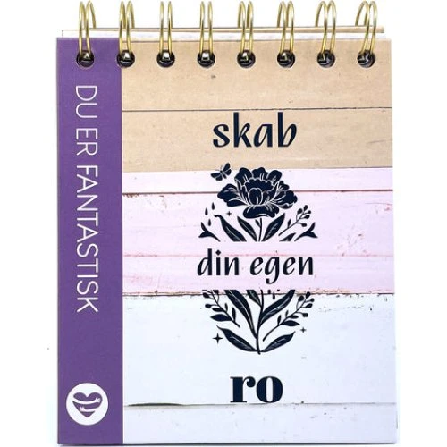 Citatkalender Skab din egen ro, du er fantastisk