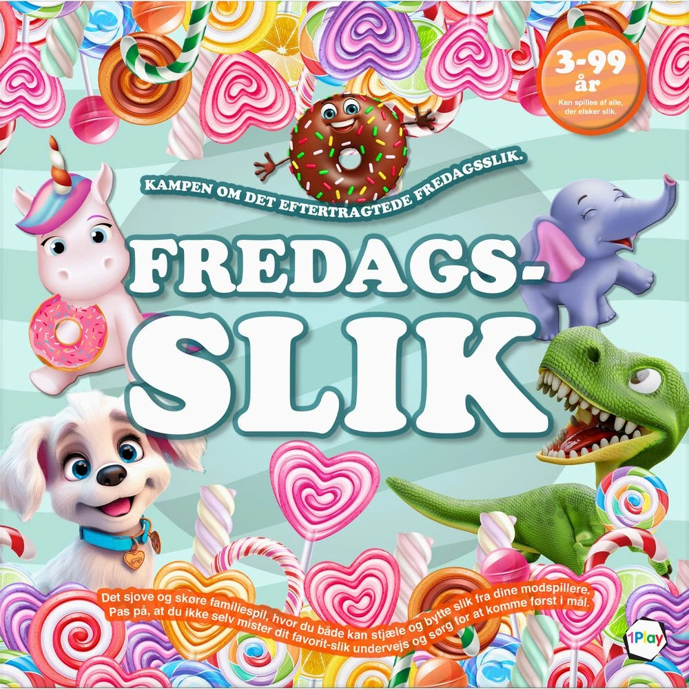 Fredagsslik - Brætspil til børn og familier