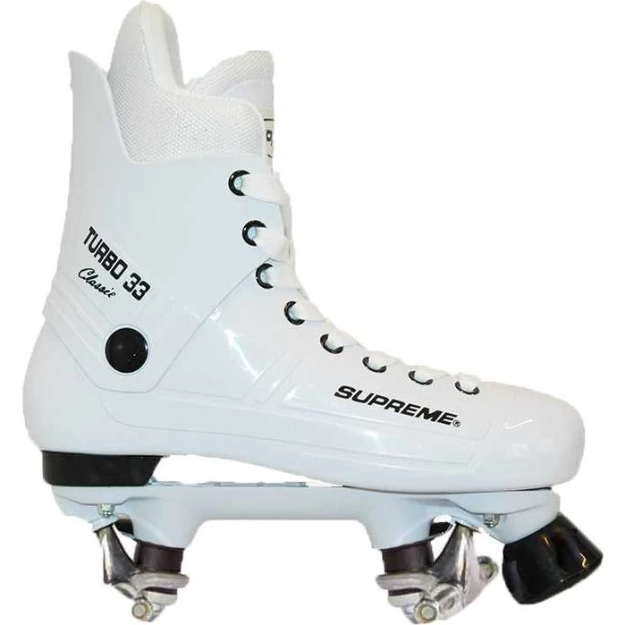 Supreme Turbo 33 Nylon Rulleskøjte Hvid (Str. 40)