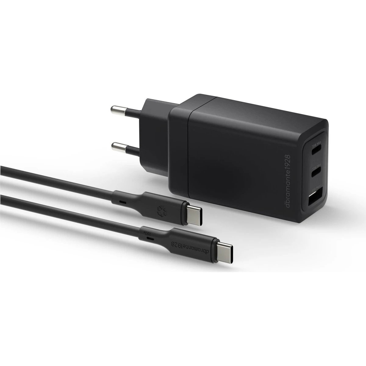 dbramante1928 CIBUCCBL7279 70W USB-C Strømforsyning med 2m kabel