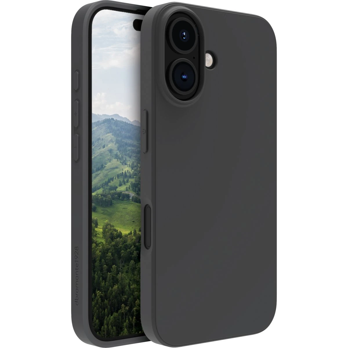 dbramante1928 Nuuk Cover til iPhone 16 - Sort