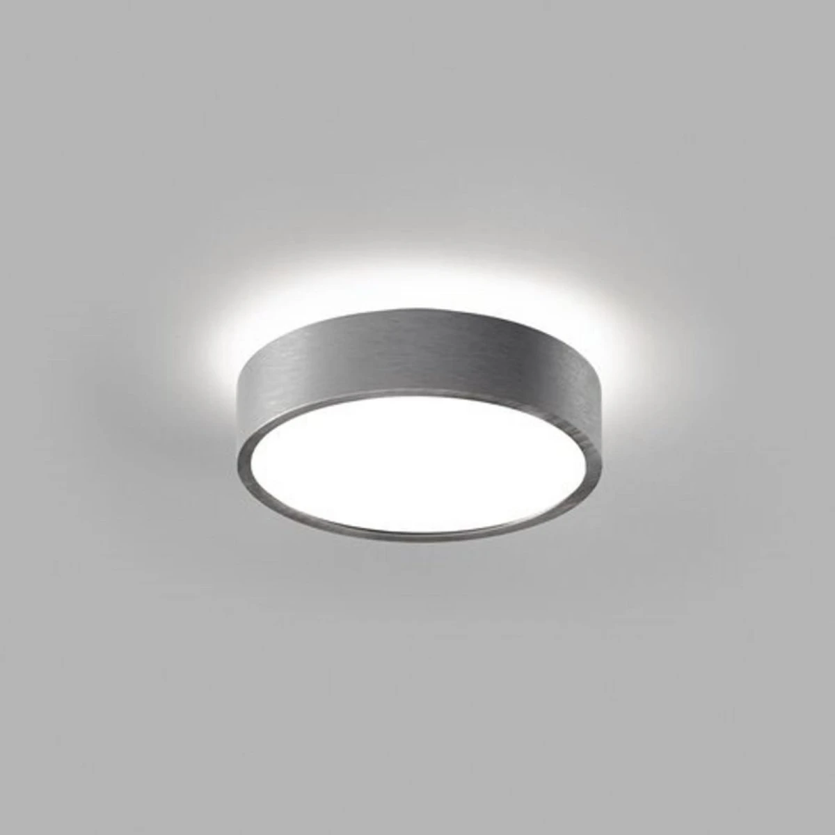LIGHT-POINT Shadow 2 Loftlampe Titanium, IP54, 6,5 cm