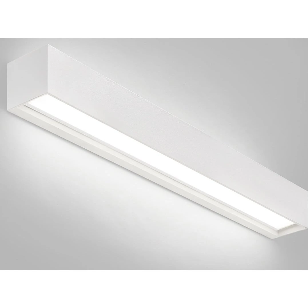 Light-Point Linea W3 LED-væglampe, hvid, 60 cm, CCT