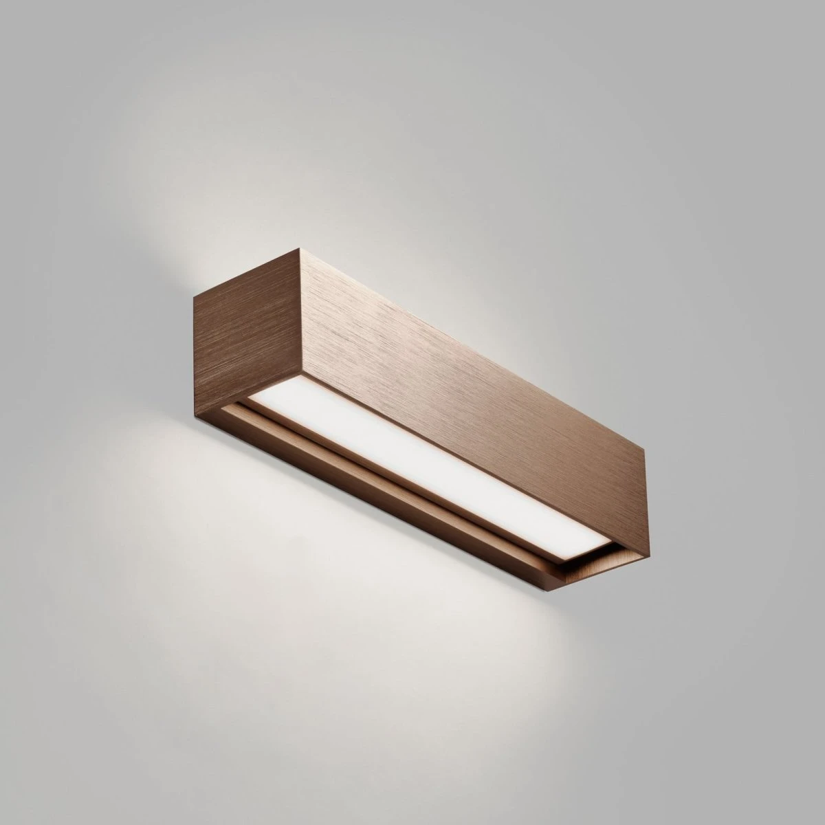 Light-Point Linea W2 LED-væglampe Rosaguld 30 cm IP54