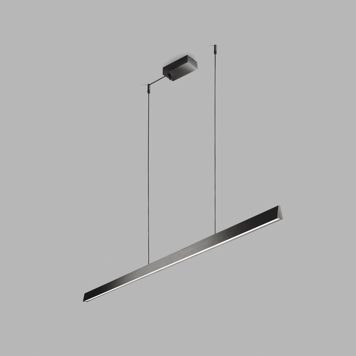 Light-Point Edge Linear S1500 LED-hængelampe, sort, CCT