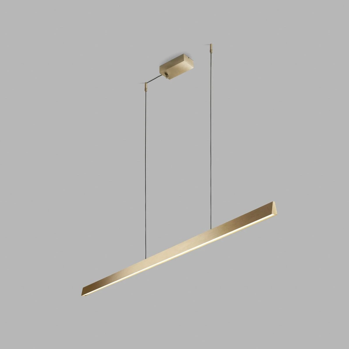 Light-Point Edge Linear S1500 LED-hængelampe, Messing