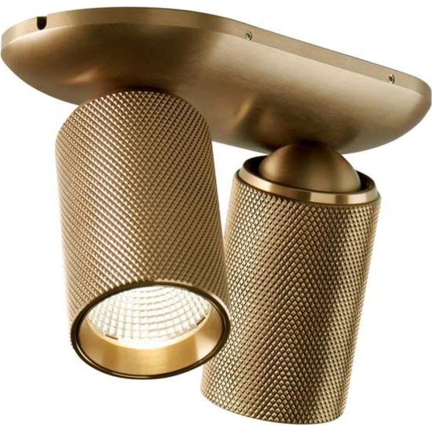 Light-Point Raw 2 Loftlampe Brass 2700/3000K