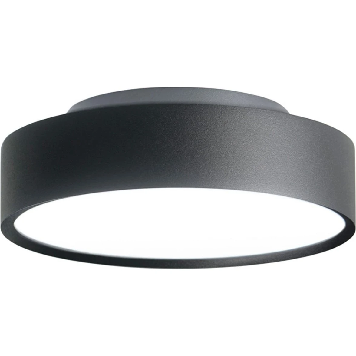 LIGHT-POINT Shadow 1 Loft- og væglampe IP54 Sort