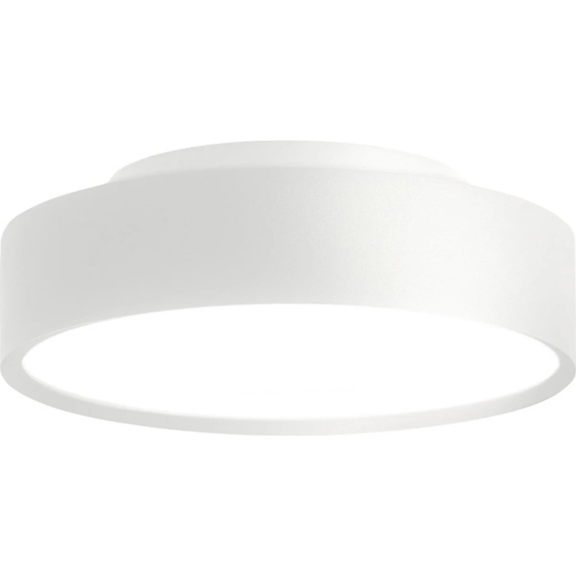 LIGHT-POINT Shadow 1 Loft- og væglampe IP54 Hvid