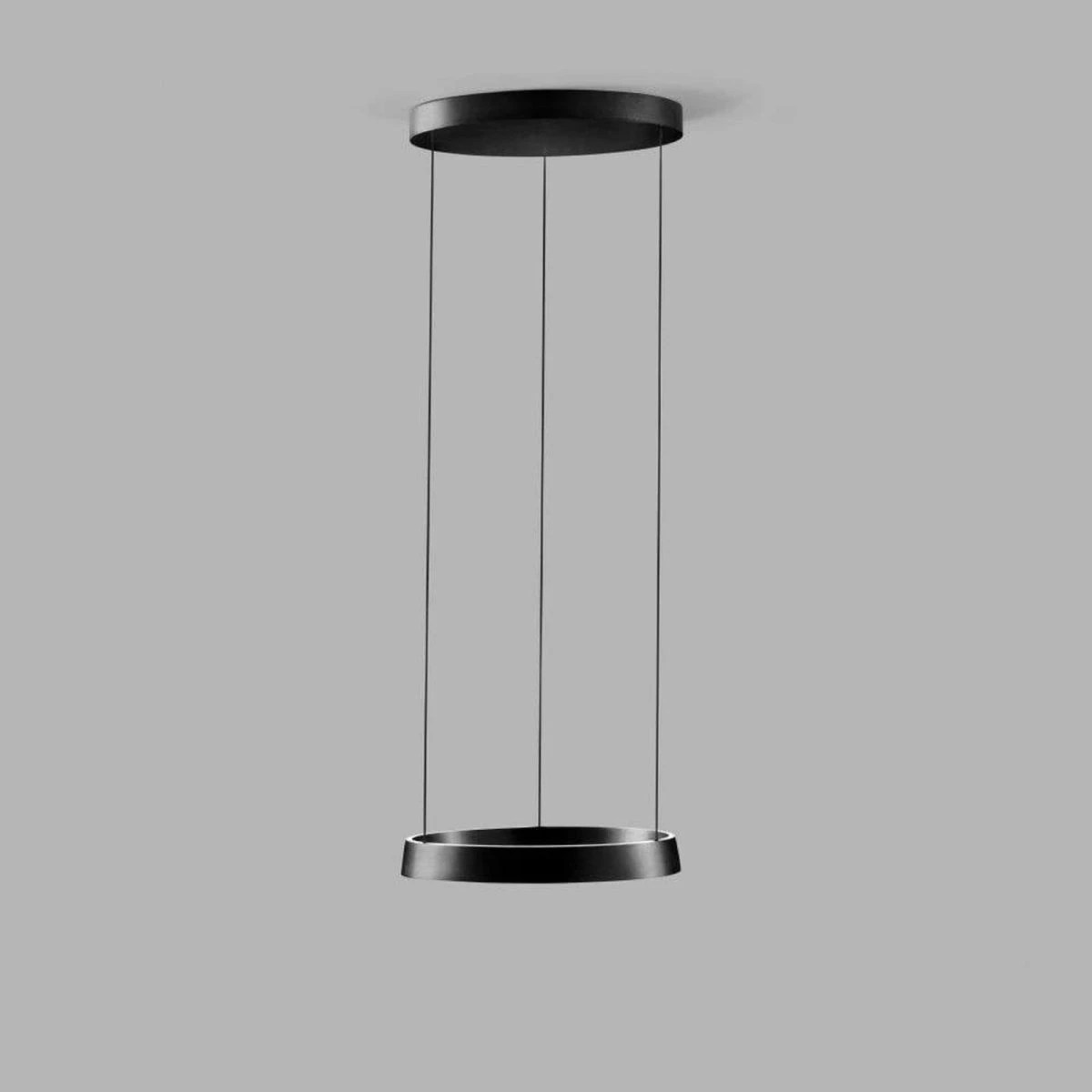 LIGHT-POINT Edge Round Pendel Ø500 Carbon Black