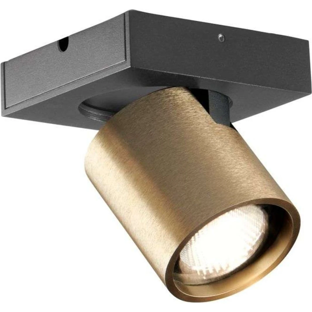 LIGHT-POINT Focus 1 LED Loftlampe 2700K Messing