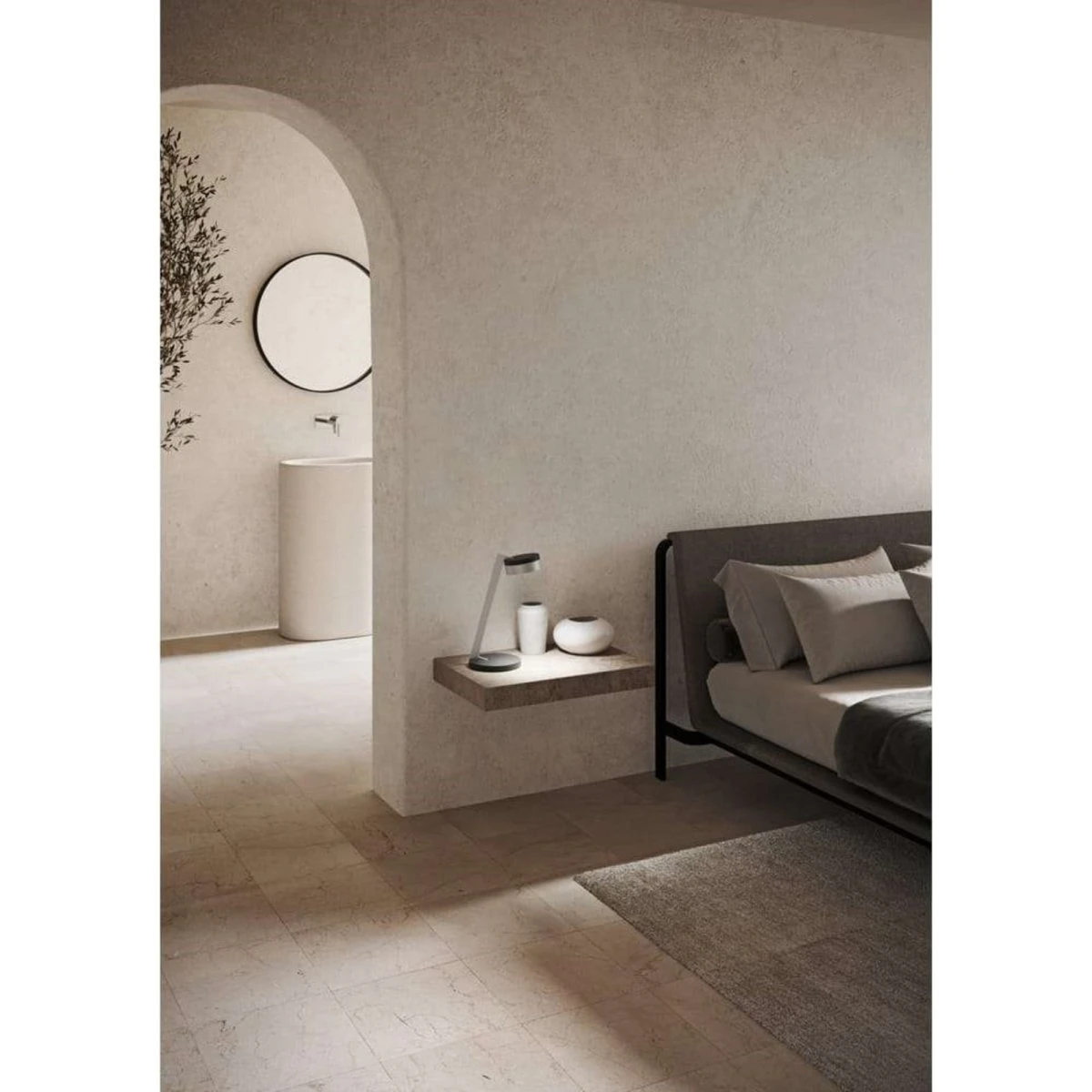Light-Point Blade T1 Slim bordlampe - Sort/Sølv