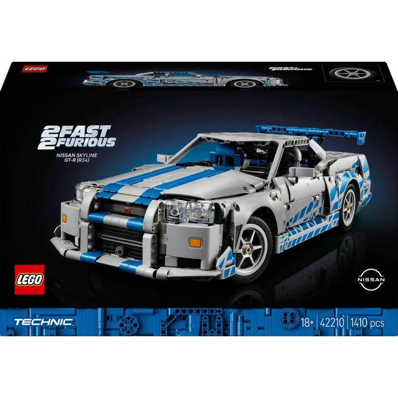 LEGO Technic 42210 Nissan Skyline GT-R (R34) – 2 Fast 2 Furious