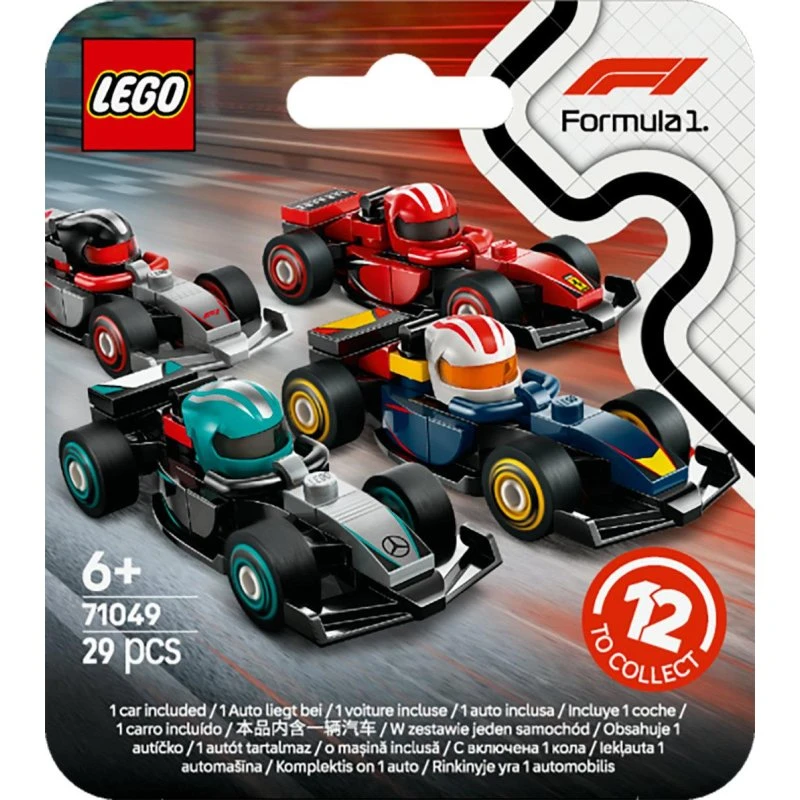 LEGO Minifigures F1 Biler 36 stk. Samleboks (71049)