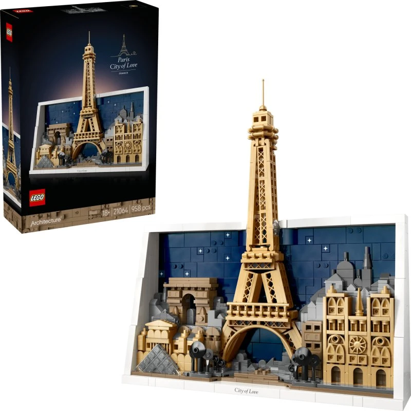 LEGO Architecture 21064 Paris – Byens skyline som samlerobjekt