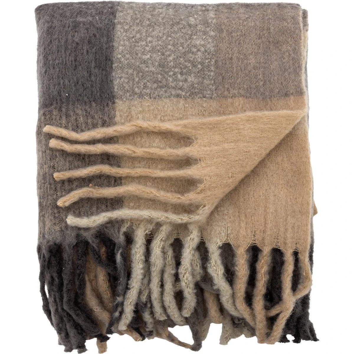 Creative Collection Hamisha Plaid - Multifarvet - 152 x 127 cm
