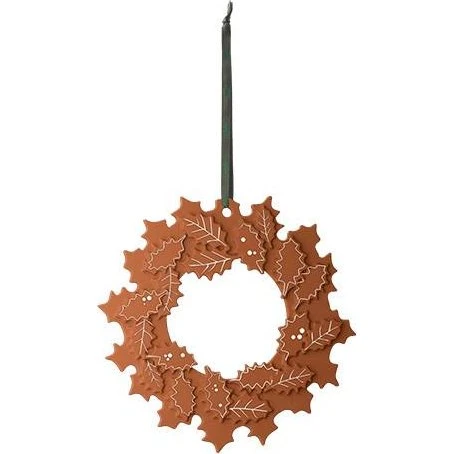 Kähler Gingerbread Julekrans Ø18,5 cm – Brun