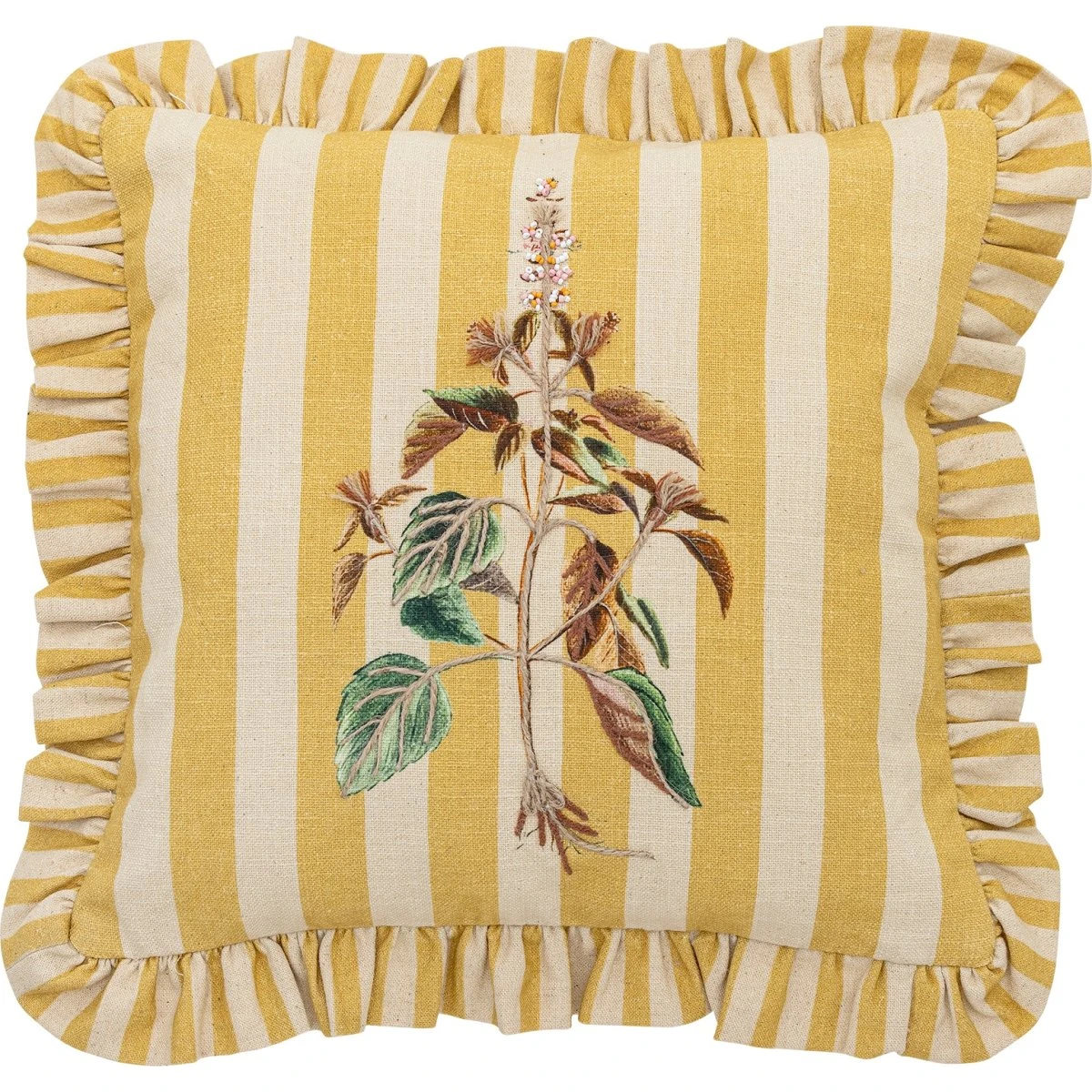 Creative Collection Camila Pude, Gul, Bomuld, 35x35 cm
