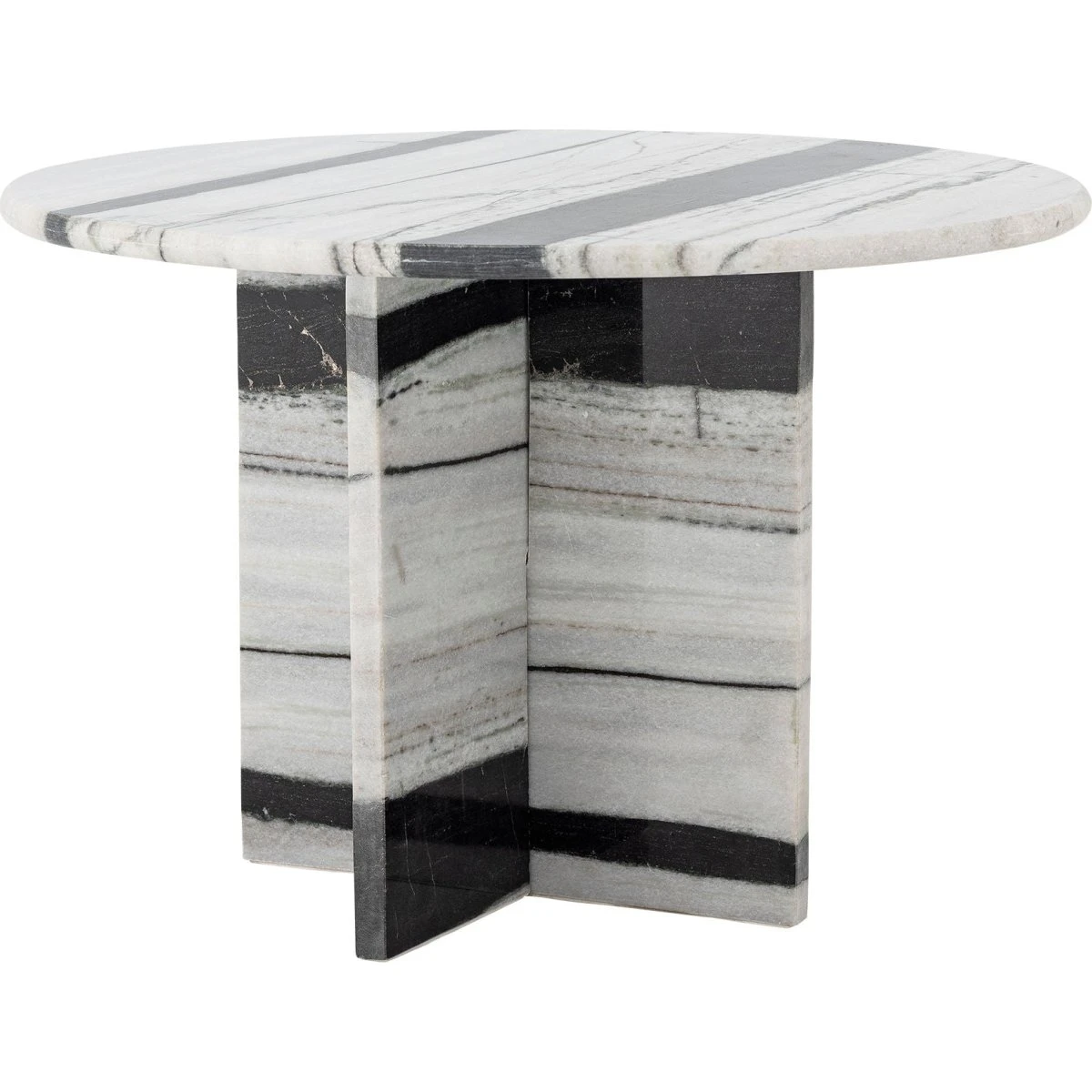 Bloomingville Rosito Sofabord i Hvid Marmor - 41x61 cm