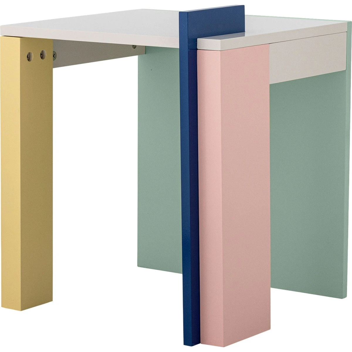 Bloomingville Banjo Sidebord MDF Multifarvet 48x40 cm