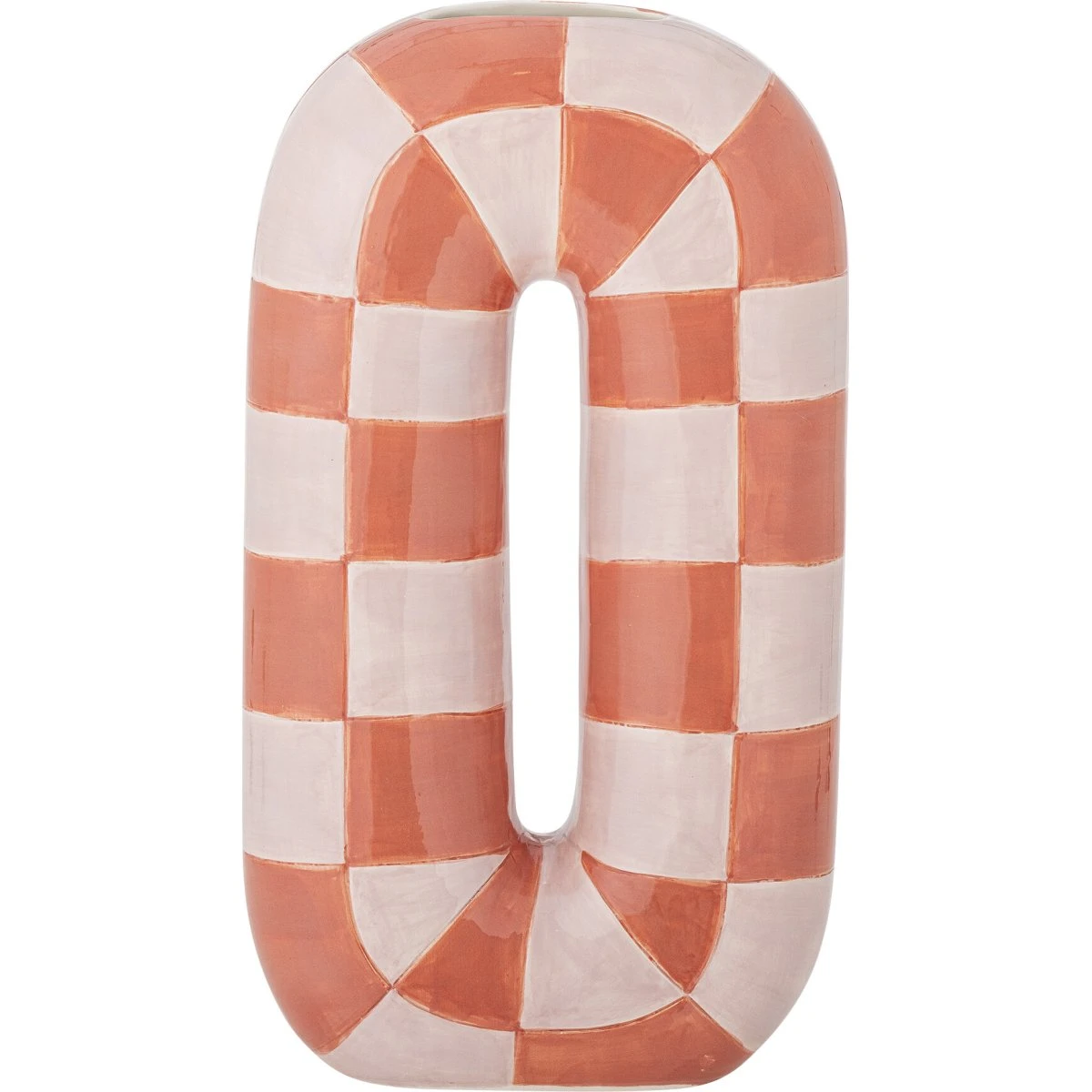 Bloomingville Mae Vase - Orange Keramik - 18,5x32x8,5 cm