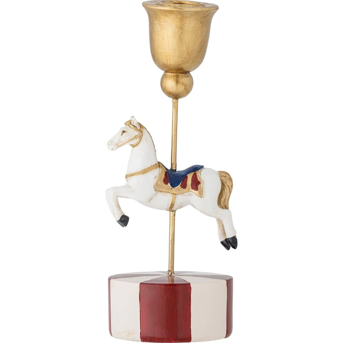 Bloomingville Merry-go-round lysestage, multifarvet, Ø7 x H20 cm