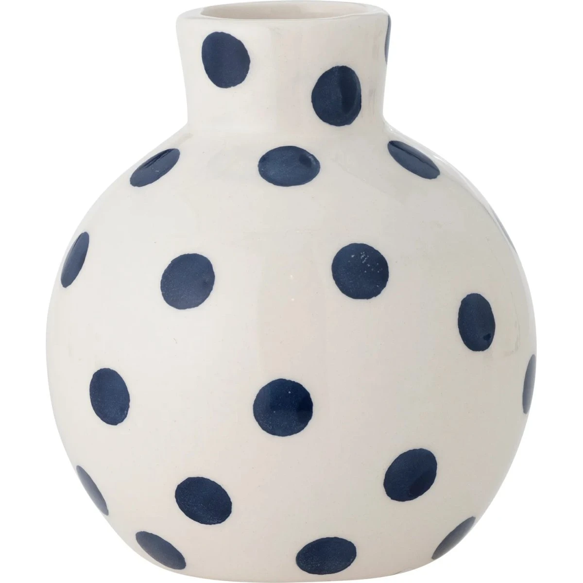 Bloomingville Fian Vase i Blå Keramik - 11 cm