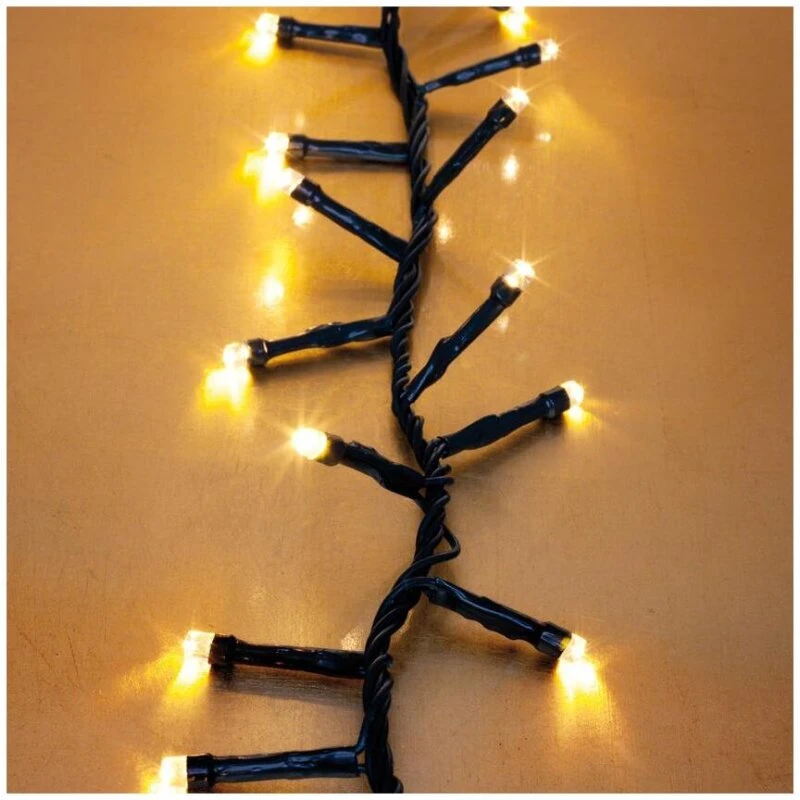 ECD Germany LED-lyskæde 20 m 1000 LED ekstra varm hvid