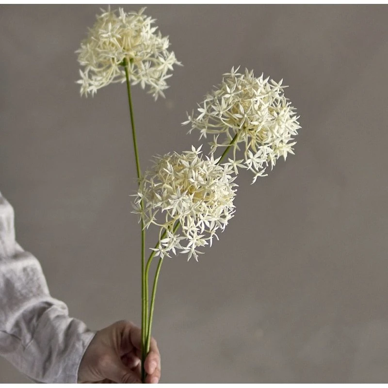 Bloomingville Allium stilk, hvid, 63,5 cm