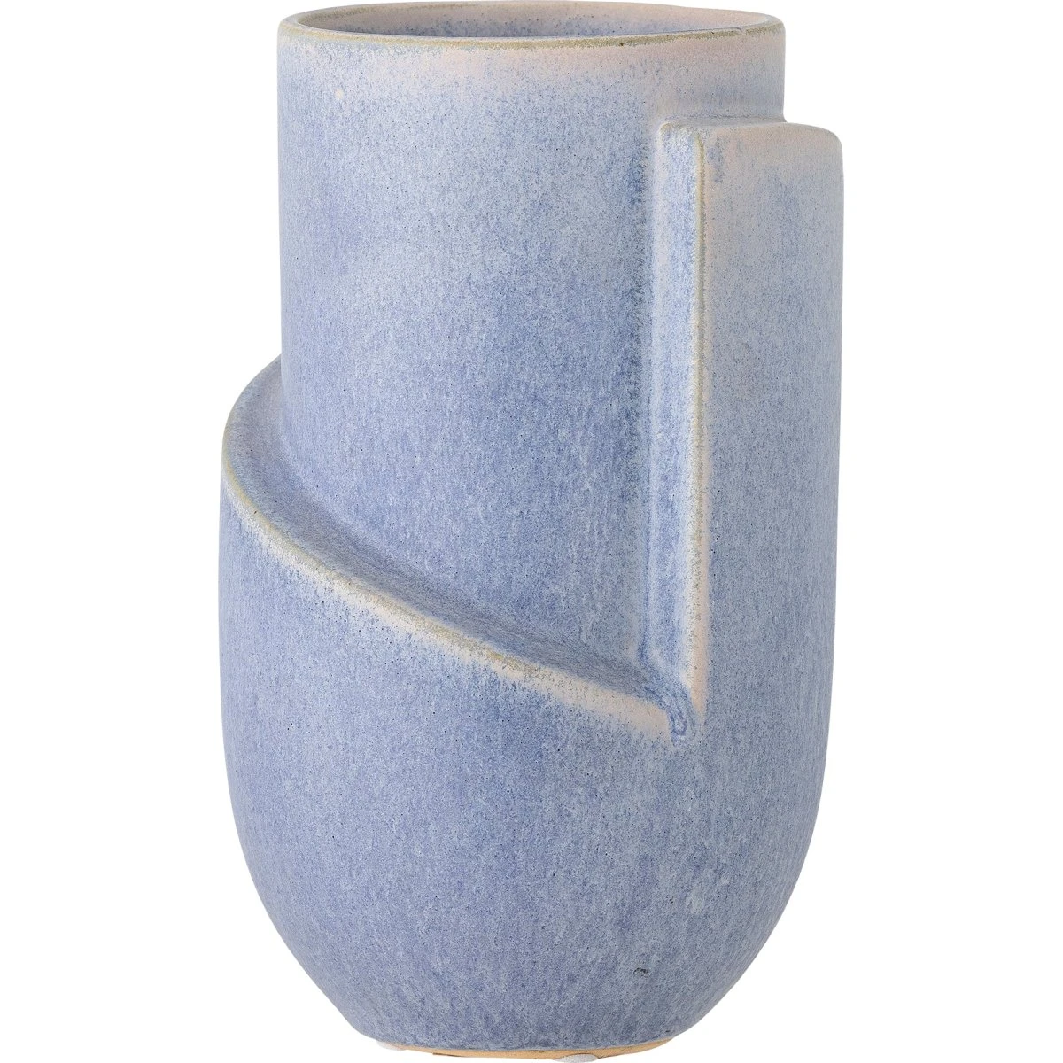 Bloomingville Norbert Vase - Blå Stentøj - Ø11,5 x H18,5 cm