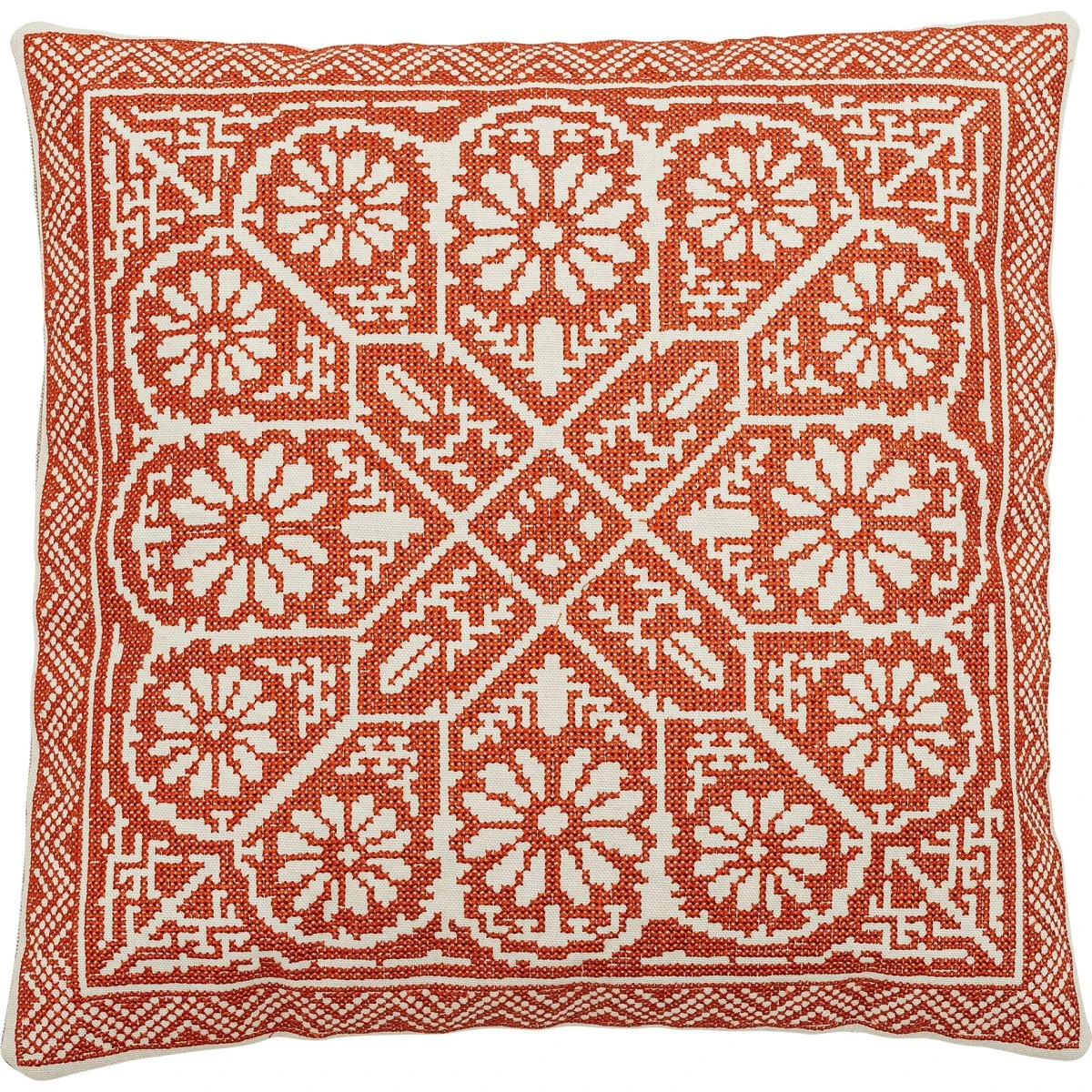 Bloomingville Madita Pude - Rød - 40x40 cm