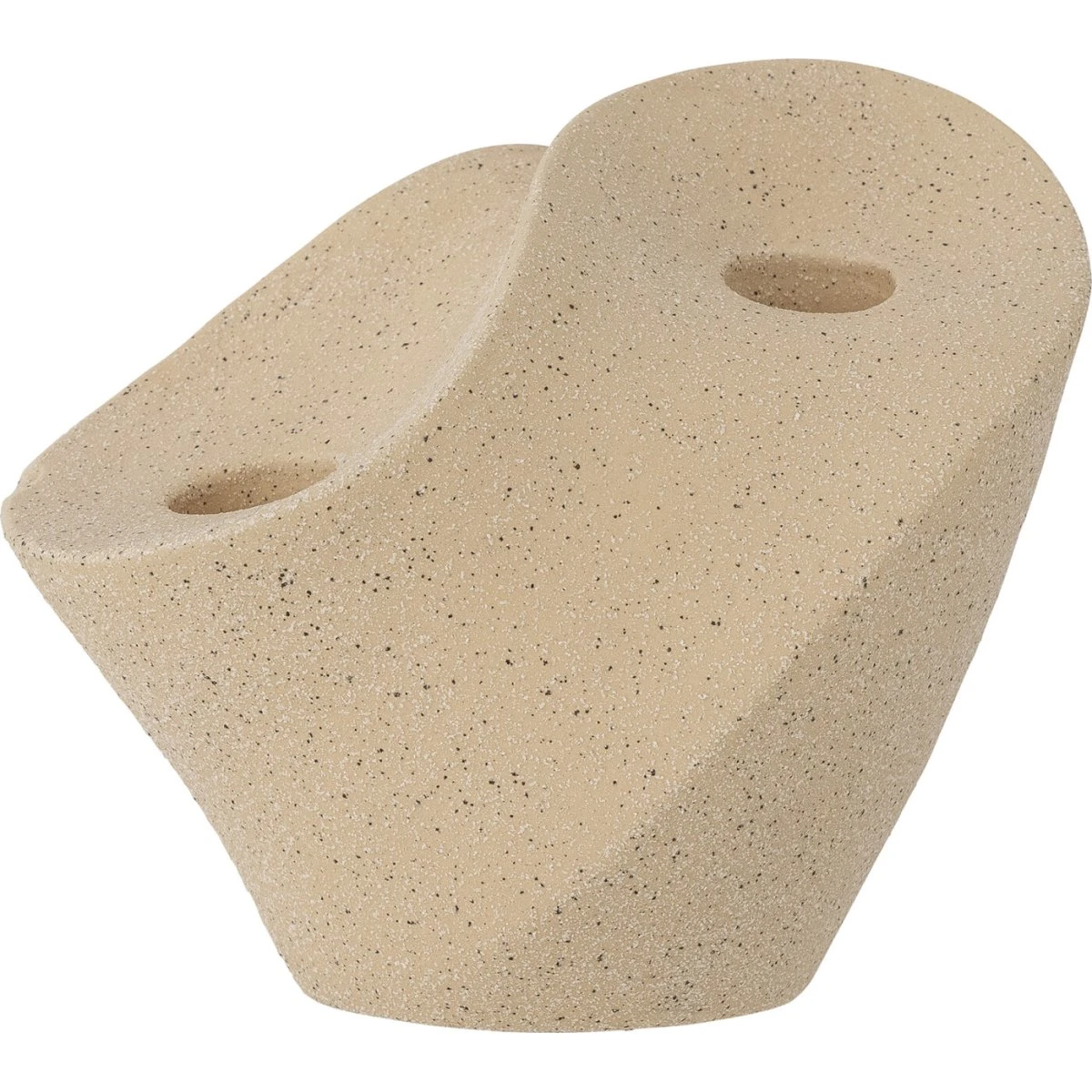 Bloomingville Brent Lysestage - Beige Stentøj
