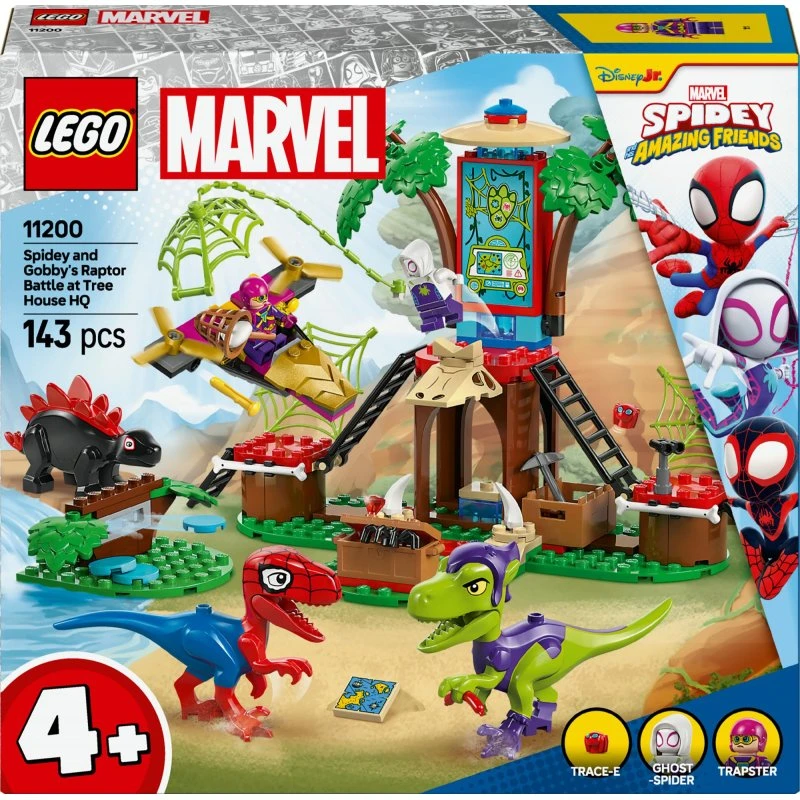 LEGO Marvel 11200: Spidey & Gobbys raptorkamp ved hovedkvarteret