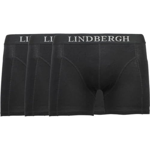 Lindbergh Cotton 3-pak Boxer Shorts i sort