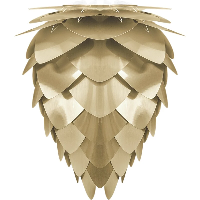 Umage Conia lampeskærm Mini, børstet messing Ø30 cm