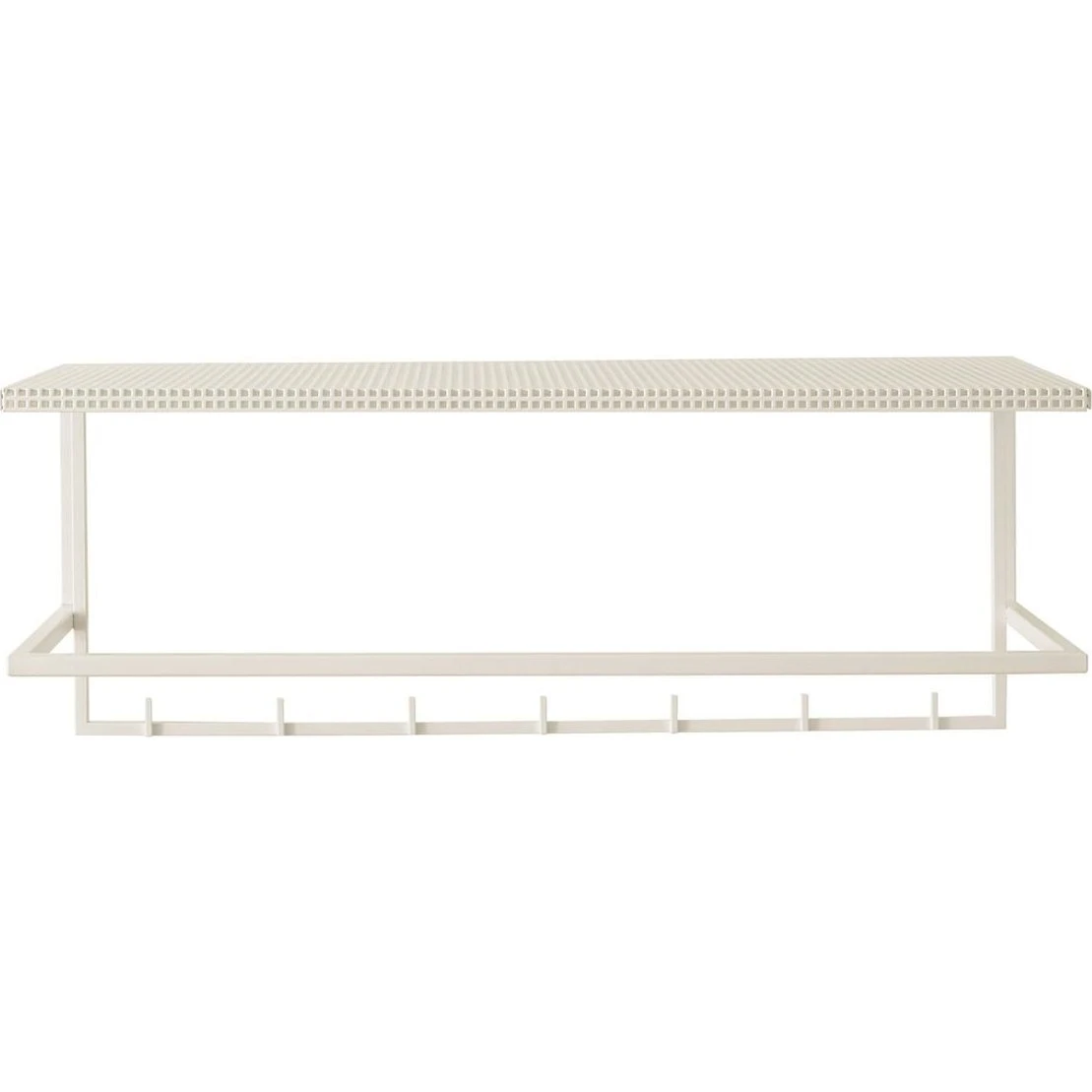 Kristina Dam Studio Grid Knagerække Beige
