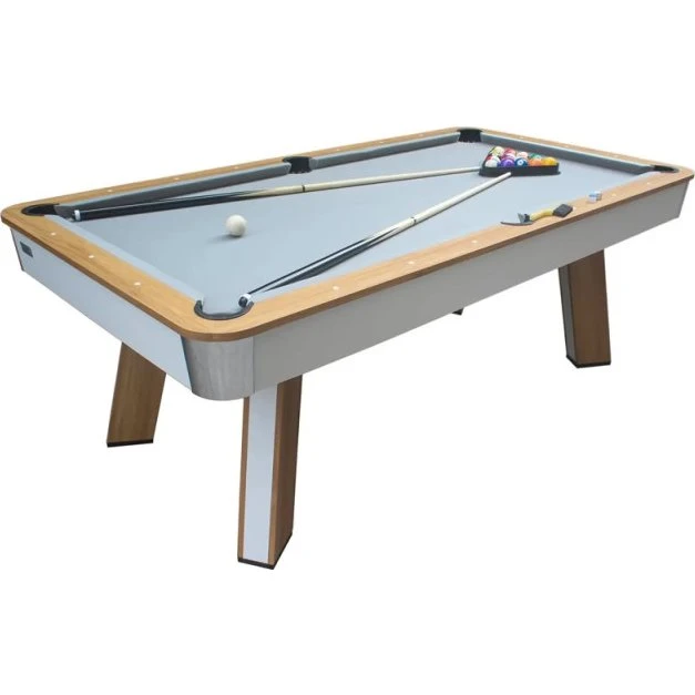 Stanlord Pantheon 7 fods 3-i-1 Pool, bordtennis og spisebord - White