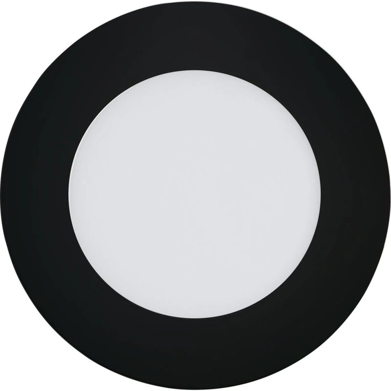 EGLO FUEVA-Z Indbygningsspot Smart Ø12 cm, Sort