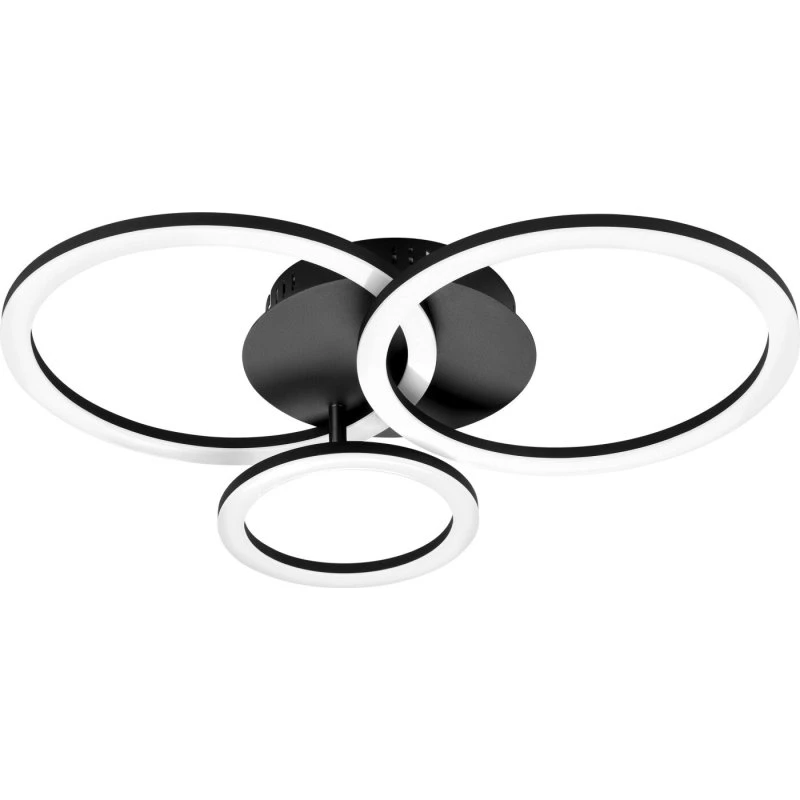 EGLO PARRAPOS-Z smart loftlampe, sort 54,5x44,5 cm