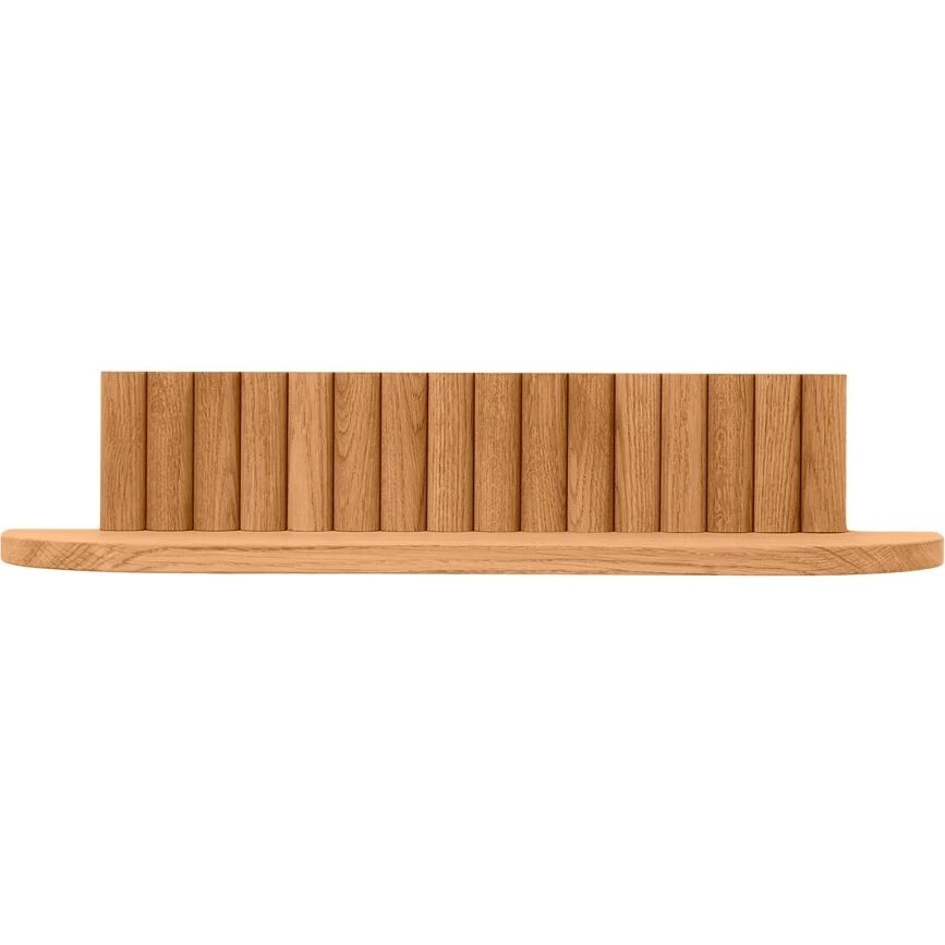 Andersen Furniture Pillar væghylde i olieret natur eg, 60x15x12 cm