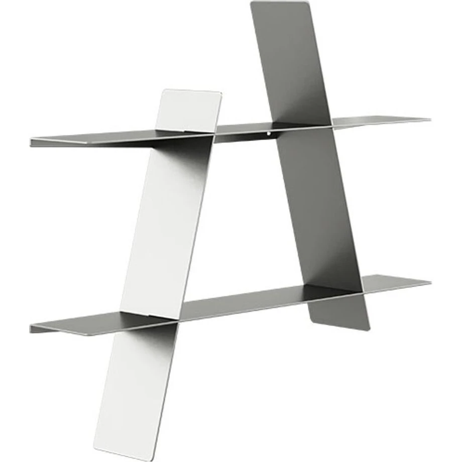 Andersen Furniture A-Shelf Hylde Medium 52x9x46 Sølv