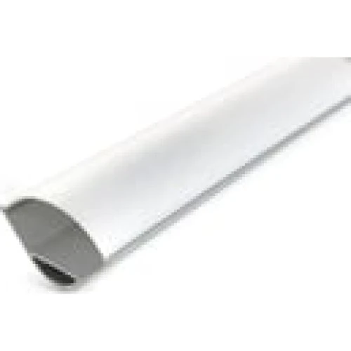 Alu profil 5 med opal cover - 2,5 m hjørneprofil